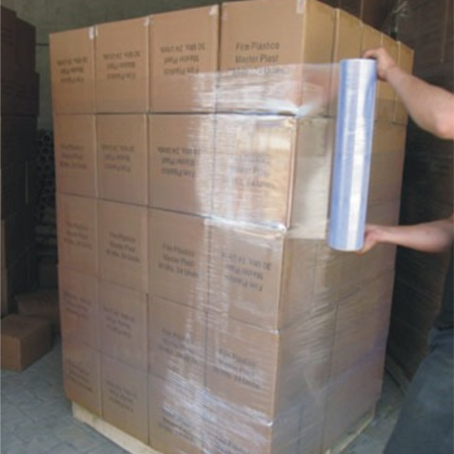 high elasticity PE stretch wrap film for load stabilization